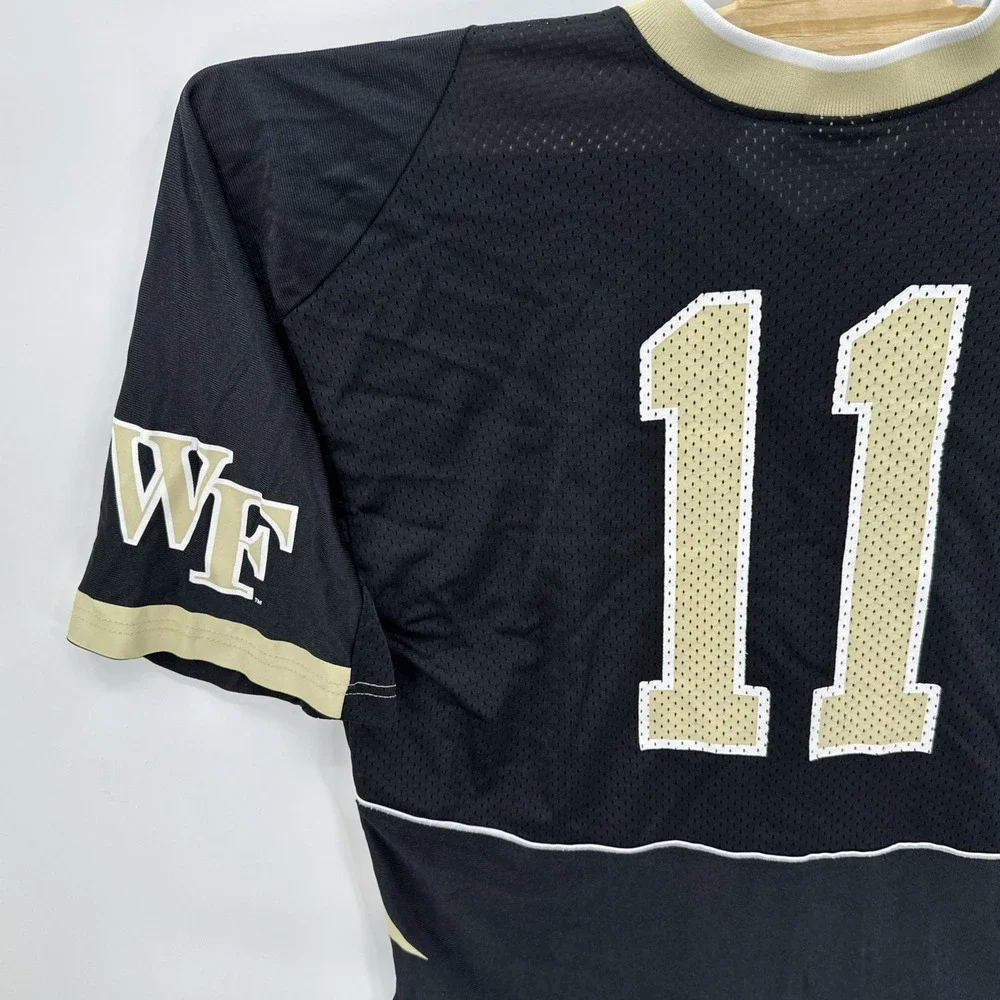 Y2K Nike Wake Forest Deacon Demons NC Football Jersey‎ Number 11 Men's Size M